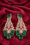 Contemporary Zircon Leaf Drops